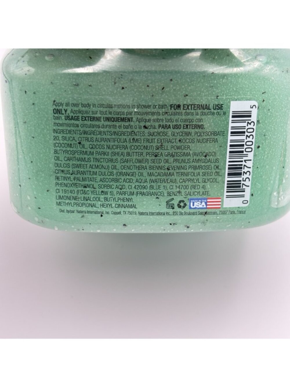 Tree Hut Coconut Lime Shea Sugar Exfoliating Hydrating Body Scrub 18 oz Green - Picture 5 of 11